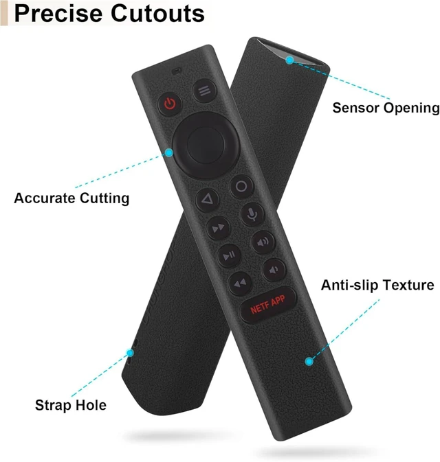 Alt view image 2 of 7 - Protective Silicone Cover for NVIDIA Shield TV Pro/4K HDR Remote Control
