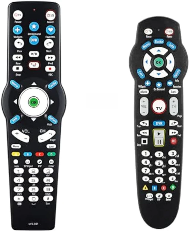 Alt view image 5 of 7 - Remote Control for Verizon FiOS TV 2-Device RC2655007/01B