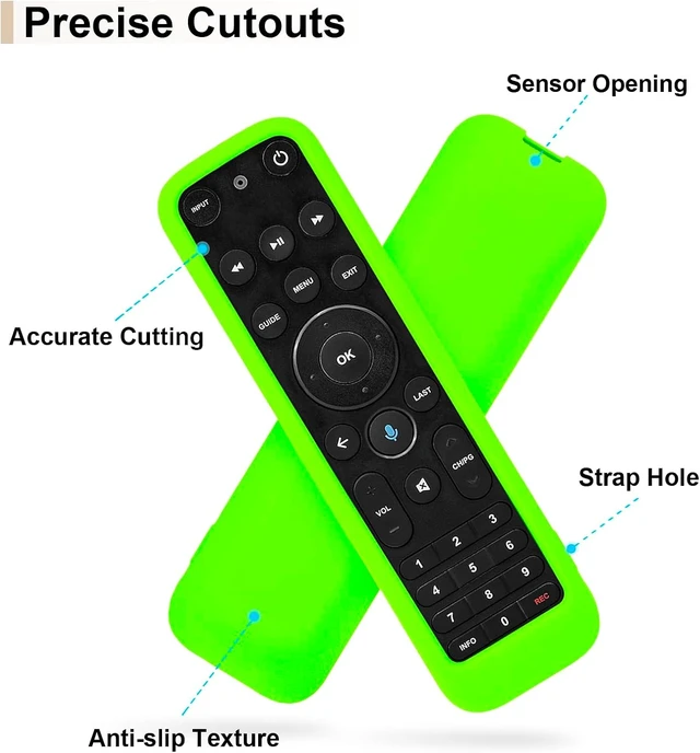 Alt view image 5 of 7 - Case for Verizon FiOS TV One Voice Remote 2019 - MG3-R32140B VRC4100 BLE