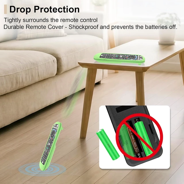 Alt view image 4 of 7 - Silicone Protective Cover for Spectrum UR5U-8790L UR5U-8780L Remote Control