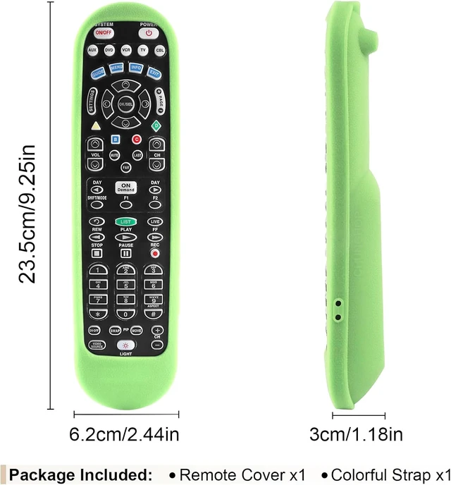 Alt view image 6 of 7 - Silicone Protective Cover for Spectrum UR5U-8790L UR5U-8780L Remote Control