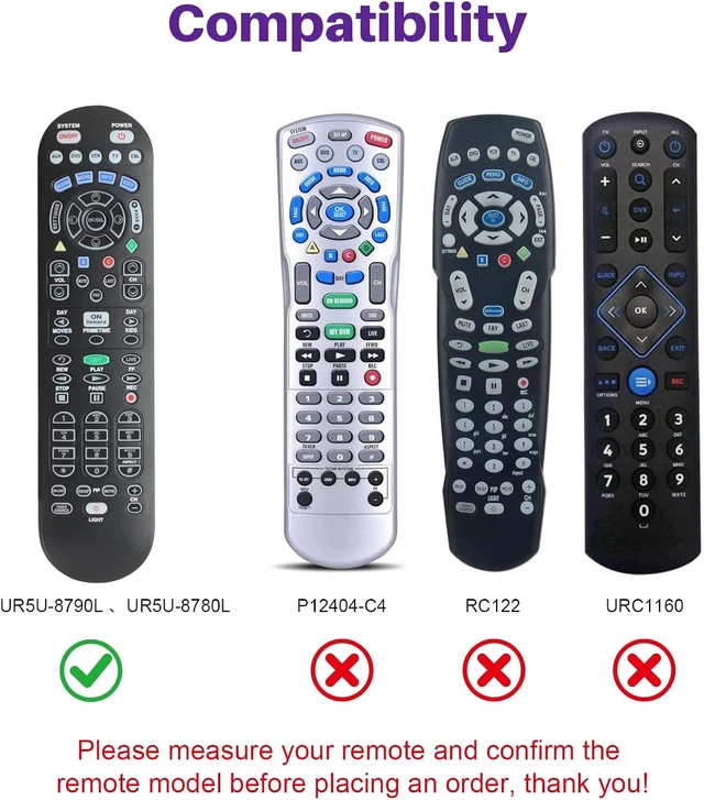 Alt view image 2 of 7 - Silicone Protective Cover for Spectrum UR5U-8790L UR5U-8780L Remote Control