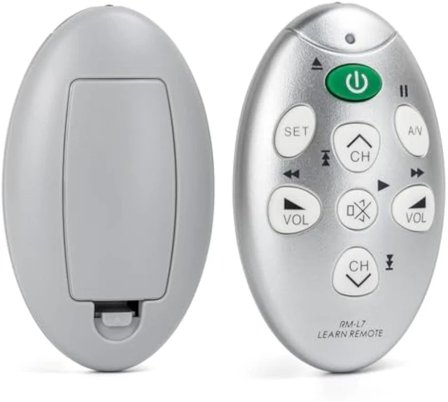 Alt view image 7 of 7 - Mini Learning Remote for TV/VCR/SAT/Set-TOP Box/VCD/DVD/CD with 7 Keys