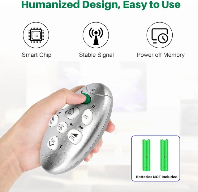 Alt view image 5 of 7 - Mini Learning Remote for TV/VCR/SAT/Set-TOP Box/VCD/DVD/CD with 7 Keys
