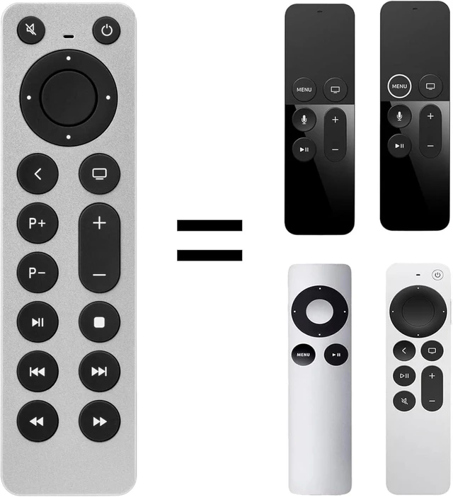 Main image of Replacement for Apple TV 4K / Gen 1 2 3 4 Remote Control(NO Siri and Voice)