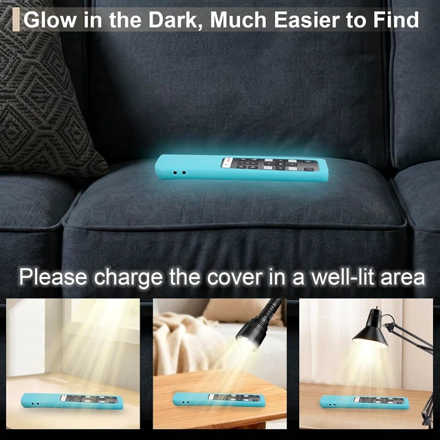 Alt view image 2 of 7 - Protective Silicone Case Cover for TCL RC802V FMR1 FNR1 Smart Voice Remote