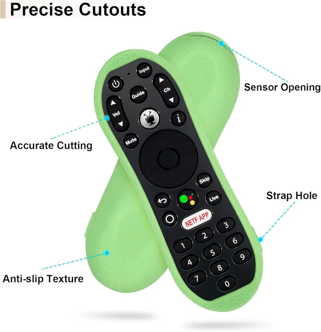 Alt view image 5 of 7 - Protective Silicone Case Cover for TiVo Stream 4K Remote Control