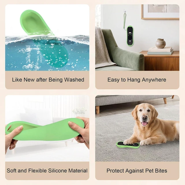 Alt view image 7 of 7 - Protective Silicone Case Cover for TiVo Stream 4K Remote Control