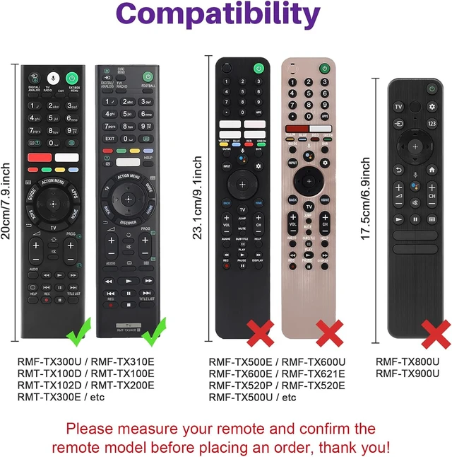 Alt view image 2 of 7 - Silicone Case for Sony RMT-TX100U RMT-TX300P RMF-TX200U TV Remote