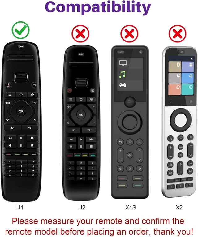 Alt view image 2 of 7 - Silicone Remote Case for Sofabaton U1 Universal Remote Control