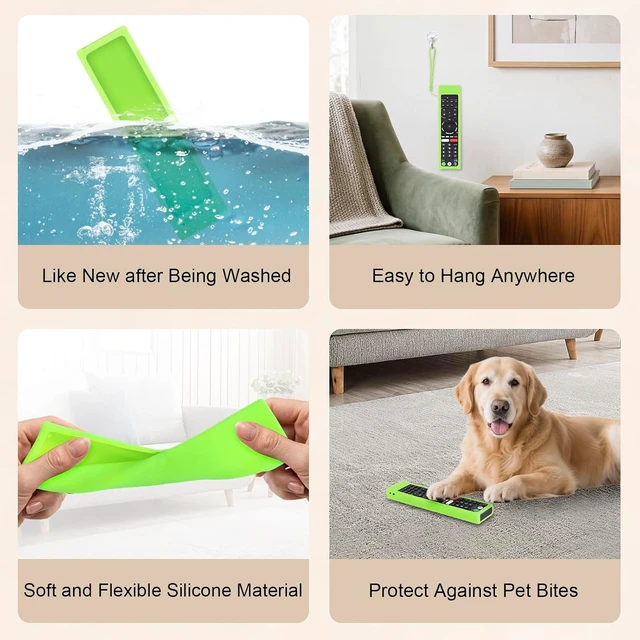 Alt view image 6 of 7 - Silicone Case for Sony RMT-TX100U RMT-TX300P RMF-TX200U TV Remote