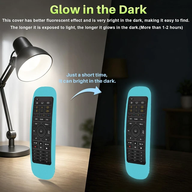 Alt view image 4 of 7 - Silicone Case ONLY for Logitech Harmony Companion All in One Remote Control