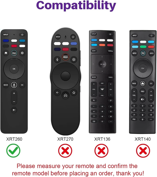 Alt view image 2 of 7 - Protective Silicone Remote Case for VIZIO XRT260 Smart TV Remote