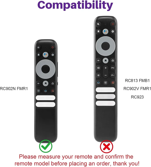 Alt view image 2 of 7 - Luminous Silicone Case for TCL RC902N FMR1 Smart Voice Remote