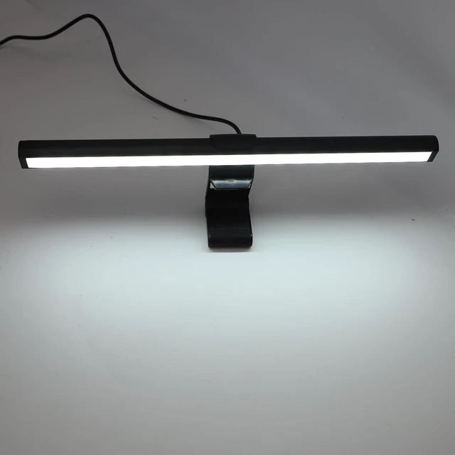 Alt view image 5 of 7 - LICAEVEY Computer Monitor Light, Monitor Light Bar, 3 Color Temperature Dimmable LED Screen Lamp, Eye Care Desk Lamp for Working, Reading, Home Office