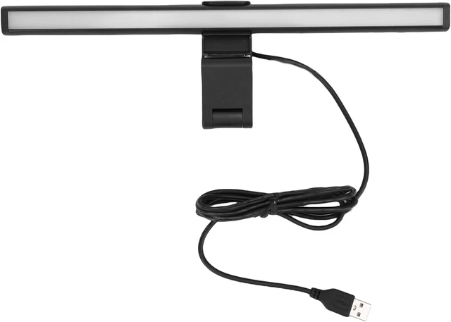 Alt view image 7 of 7 - LICAEVEY Computer Monitor Light, Monitor Light Bar, 3 Color Temperature Dimmable LED Screen Lamp, Eye Care Desk Lamp for Working, Reading, Home Office
