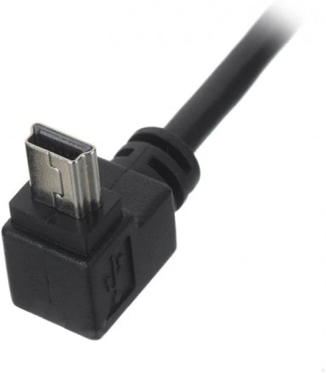 Alt view image 5 of 7 - chenyang Mini USB Cable USB 2.0 Male to Mini USB 5 Pin Male 90 Degree UP Angled Charging Data Transfer Extension Cable 0.50M for Dash Cam/GPS/Microphone
