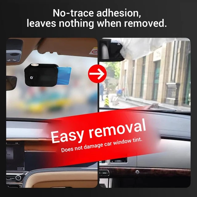 Alt view image 4 of 7 - LICAEVEY Dashcam Mount Adhesive Pads, 5 Packs Heavy Duty Double Sided Stickers, Secure Windshield Dashboard Camera Mount, Universal for GPS and Phone Holder Installation (30mm*40mm)