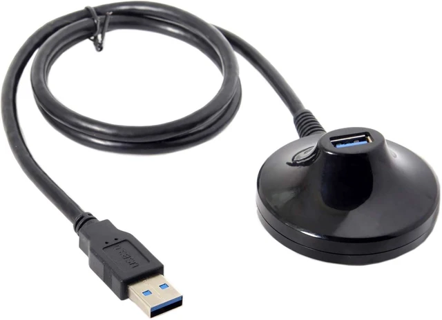 Alt view image 6 of 7 - chenyang USB 3.0 Desktop Extension Cable USB 3.0 Type A Male to Female Desktop Extension Data Cable 0.8m