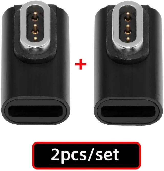 Alt view image 2 of 7 - cablecc 2pcs/lot USB Type-C to DC 5V 3-Pin Charging Adapter Compatible with Rokid AI Smart Glasses Style Smart Audio Sun Glasses