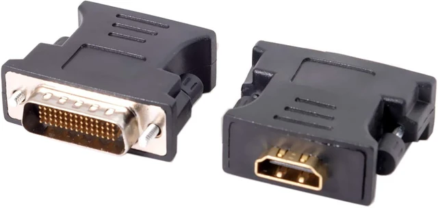 Alt view image 4 of 7 - chenyang LFH DMS-59pin Male to HDMI 1080P Female Extension Adapter for PC Graphics Card