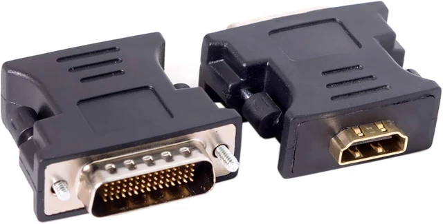 Alt view image 3 of 7 - chenyang LFH DMS-59pin Male to HDMI 1080P Female Extension Adapter for PC Graphics Card