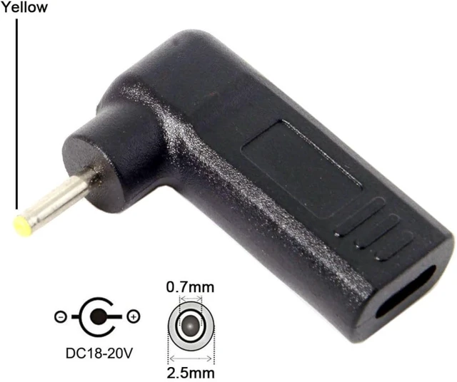 Alt view image 7 of 7 - chenyang USB C to DC 2.5x0.7MM PD 65W Emulator Trigger Converter Adapter
