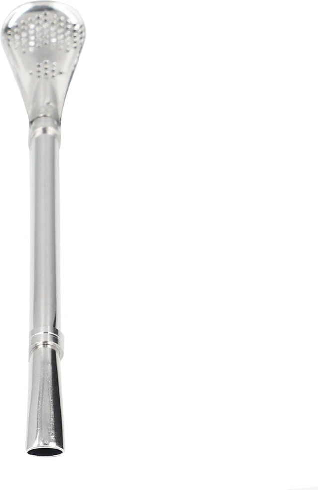 Alt view image 2 of 5 - LICAEVEY Yerba Mate Straw, Stainless Steel Bombilla with Fine Mesh Filter, Angled Tip for Loose Tea, Multipurpose Pulp Strainer for Juice Coffee, Traditional Gourd Accessory