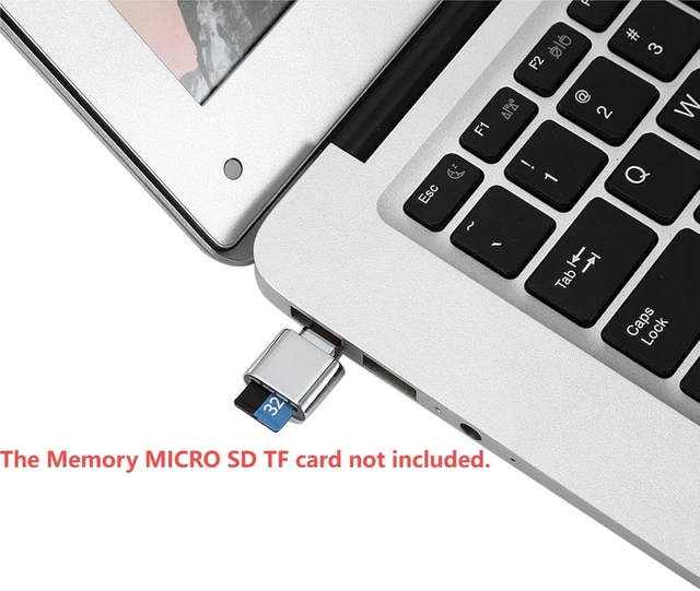 Alt view image 3 of 7 - CY 2pcs USB Type C USB-C to Micro SD SDXC TF Card Reader Adapter for Laptop Cell Phone (2pcs/Set)