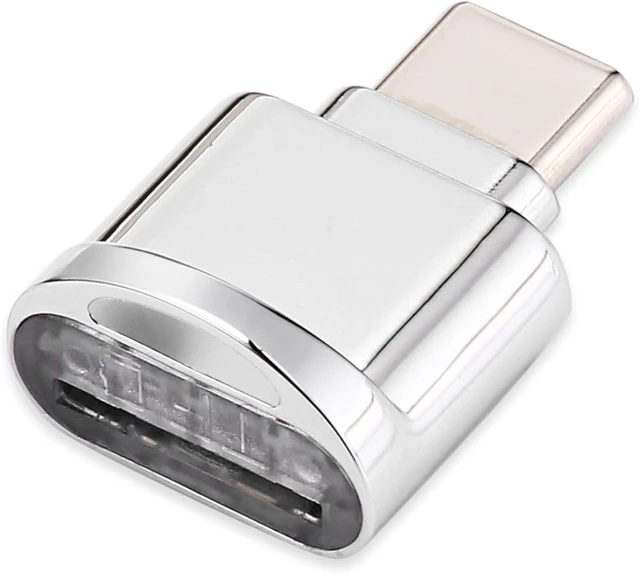 Alt view image 5 of 7 - CY 2pcs USB Type C USB-C to Micro SD SDXC TF Card Reader Adapter for Laptop Cell Phone (2pcs/Set)
