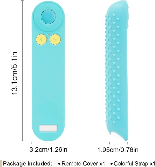 Alt view image 3 of 7 - Luminous Blue Silicone Case for Nex Playground Game System Remote