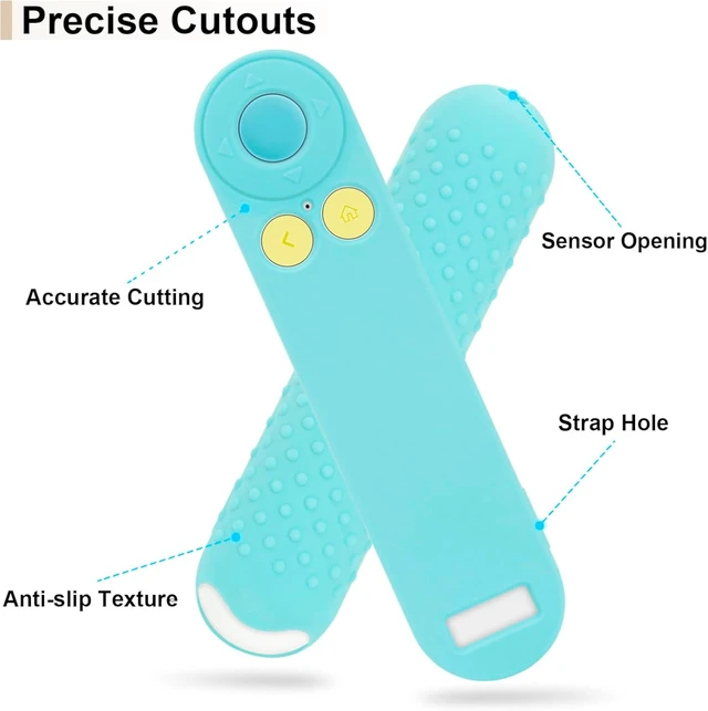 Alt view image 4 of 7 - Luminous Blue Silicone Case for Nex Playground Game System Remote