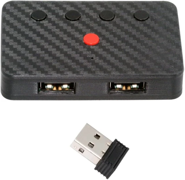 Main image of chenyang Dual Port USB to Bluetooth 5.3 Adapter with 2.4G Receiver for Conversion Wired Keyboard and Mouse to Wireless for Phone/Tablet/Computer