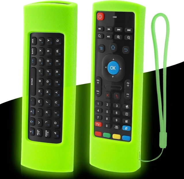 Main image of Luminous Green Remote Case for MX3 Air Mouse Mini Keyboard Remote Control