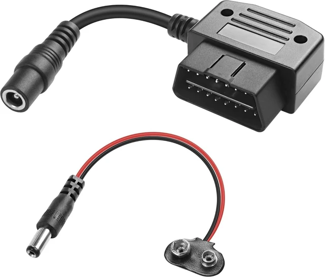 Main image of XMSJSIY 16Pin OBD OBD2 Memory Saver AC/9V Vehicle Battery Saver-30CM/11.8IN