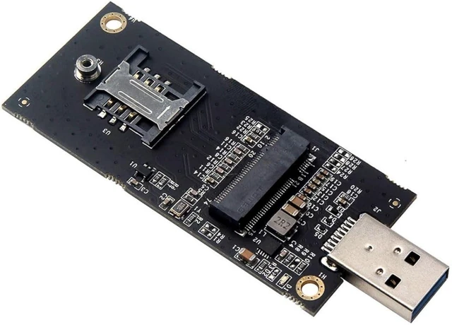 Main image of Chenyang WWAN Card NGFF M.2 Key-B to USB 3.0 Riser Card Adapter with SIM Slot for 3G/4G/5G LTE Wireless Module Modem Card