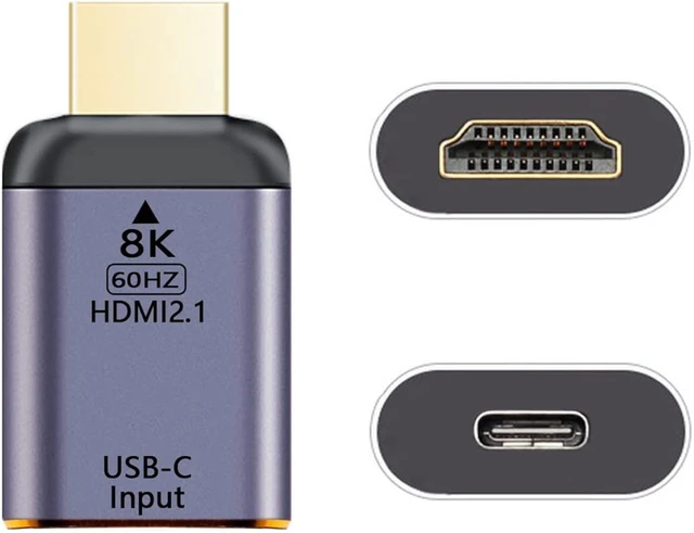 Alt view image 2 of 6 - cablecc USB4 Type-C USB-C Source to Displayport DP Female Cable Display 8K 60HZ UHD 4K Monitor Displays