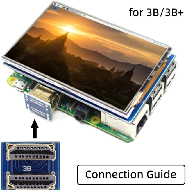 Alt view image 5 of 7 - cablecc 2pcs/Set HDMI to Micro HDMI Type A to Type-D Male Connector Socket Opposite U Shape Back Angled for Raspberry PI 3B/3B+/4B