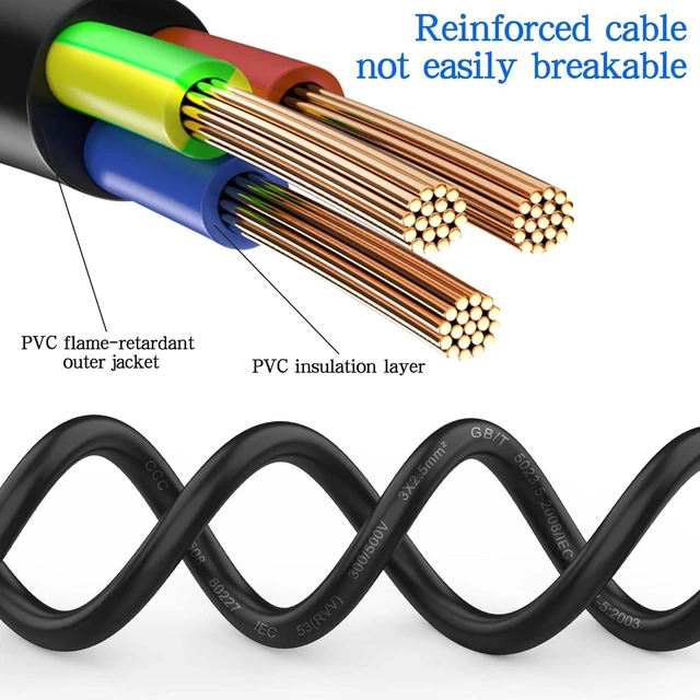 Alt view image 4 of 7 - XMSJSIY PowerCON True1 Cable AC Power Extension Cord -1M/3.2FT