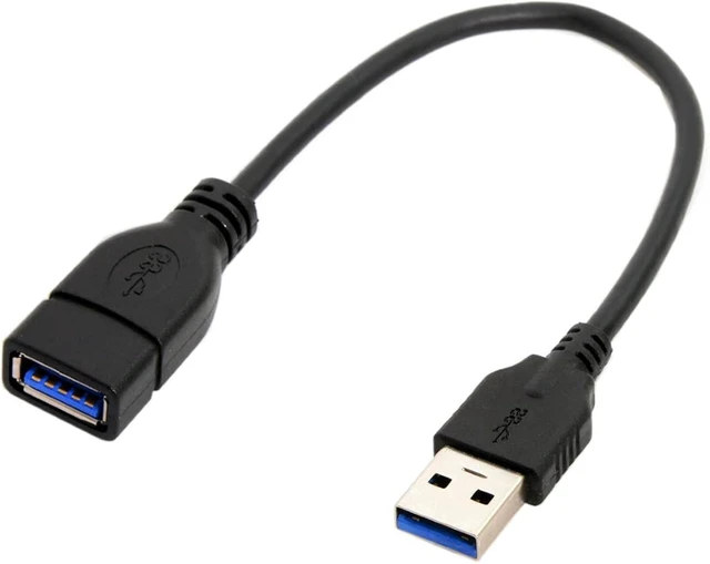 Main image of chenyang 8.66 Inch USB 3.0 Extension Short Cable,USB 3.0 Male to Female Extension Data Cable for Laptop, Keyboard, Mouse, Flash Drive, Printer
