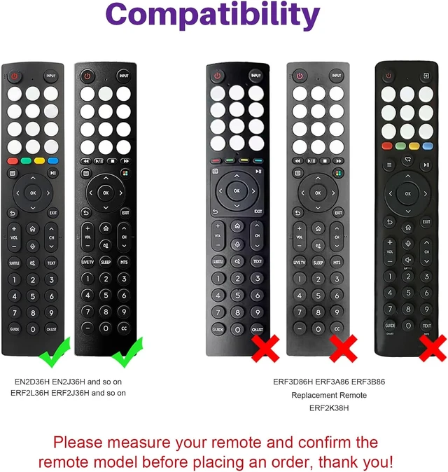 Alt view image 2 of 7 - Silicone Case ONLY Fit for Hisense Smart Vidaa TV Original Remote