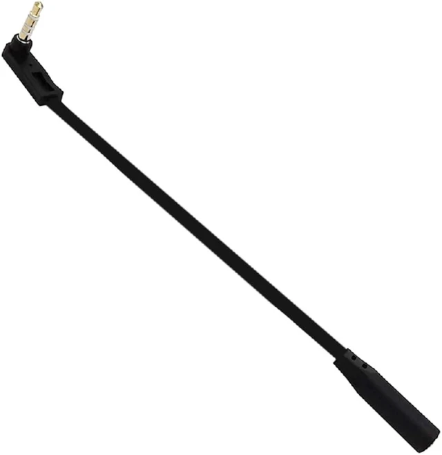 Main image of cablecc AUX 3.5mm 4-Poles Audio Stereo Ultra Slim Flat Extension Speaker Cable Male to Female 90 Degree Right Angled 15cm