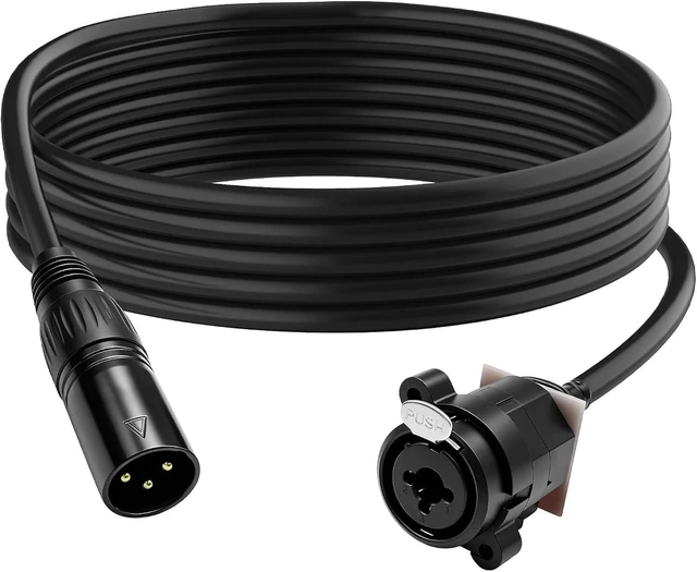 Main image of XMSJSIY Combo XLR & 6.35 mm 1/4 inch Microphone Speaker Cable 1M/3.28FT