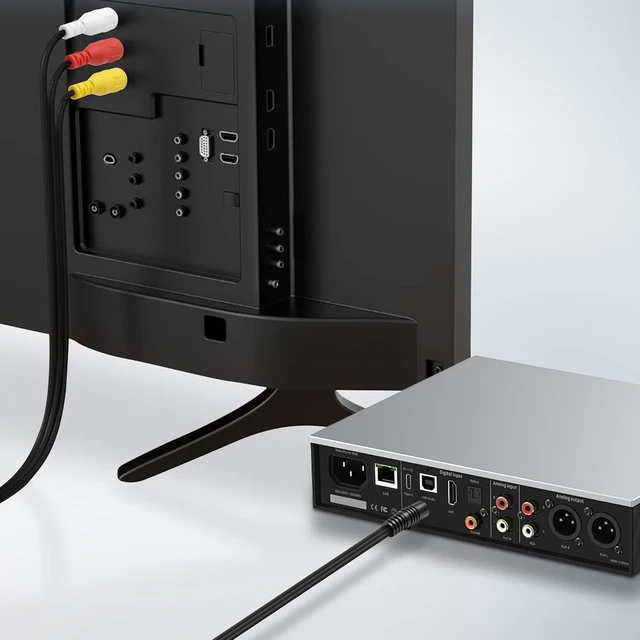 Alt view image 6 of 7 - XMSJSIY S-Video to AV RCA Extension Cable -2PCS