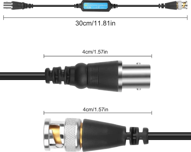 Alt view image 2 of 7 - XMSJSIY BNC Video Filter HD-TVI CVI AHD CVBS Coaxial Ground Loop Isolator
