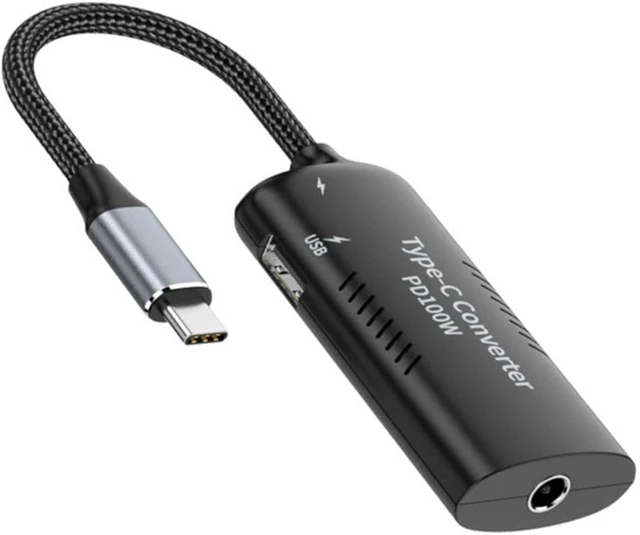 Main image of Chenyang USB C Power Converter,DC Power 5.5x2.5mm Input to USB C 100W with 15W Type C and 12W Type A Output PD Emulator Trigger Charge Cable Adapter