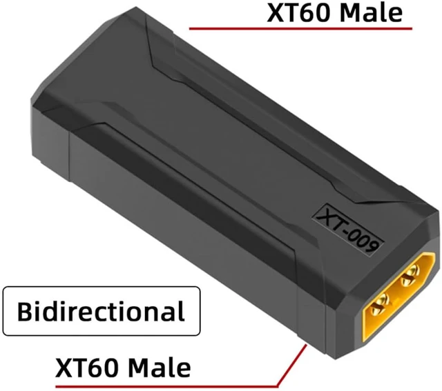 Alt view image 2 of 7 - cablecc Adapter XT60 Male SC100 Protocol to XT60 Male Fast Charging Adapter for RC Lipo Battery Quadcopter Multicopter Aeromodelling