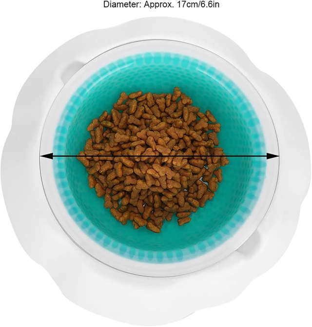 Alt view image 7 of 7 - LICAEVEY Cooling Pet Bowl Water Feeding Dish for Dogs Cats