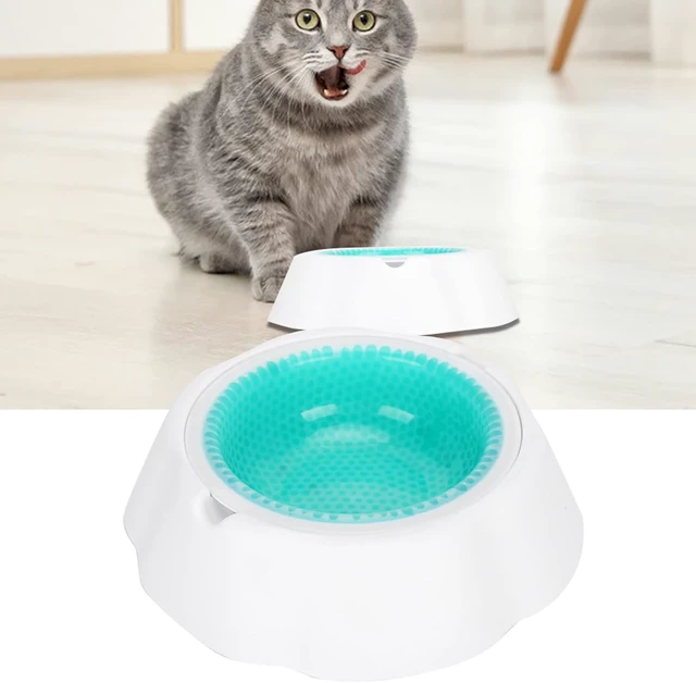 Alt view image 5 of 7 - LICAEVEY Cooling Pet Bowl Water Feeding Dish for Dogs Cats