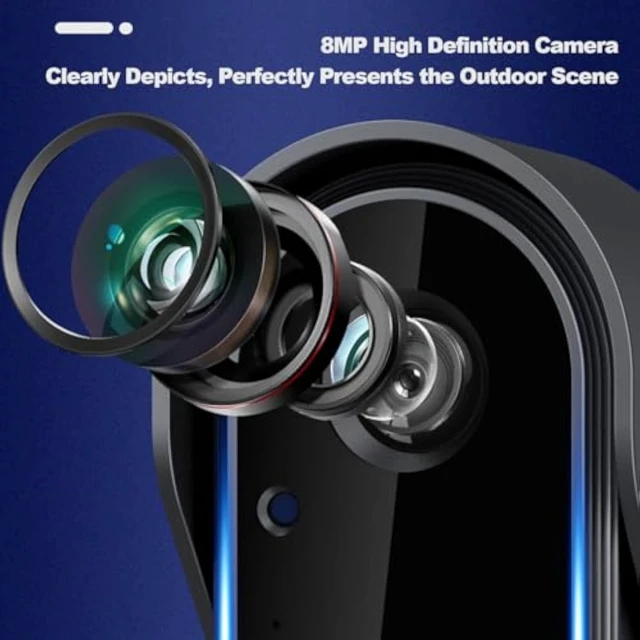 Alt view image 2 of 7 - LICAEVEY Wireless Video Doorbell with Monitor 4.3 Inch Screen 1080P HD Two Way Audio Night Vision IP65 Weatherproof Doorbell Camera